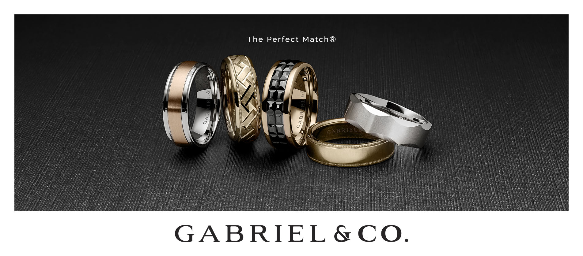 Gabriel & Co. Bridal Men's Wedding Bands